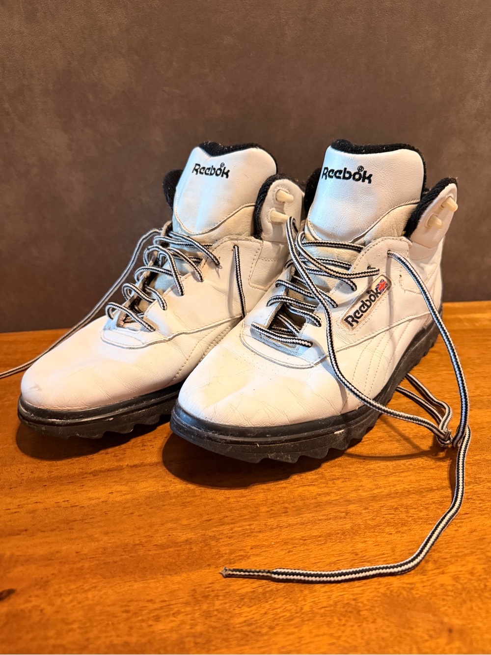 Reebok Rare Vintage Ex-O-Fit Rugged Leather Sneakers. EU 42